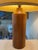 1960s Scandinavian Modern Architectural Solid Teak Table Lamp For Sale - Image 4 of 10