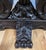 Antique American Carved Oak "Fleur-De-Lis" Base Renaissance Library Center Table For Sale - Image 11 of 13