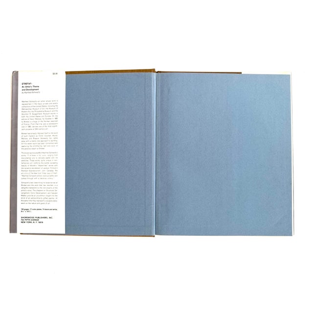 Blue 1960s First Edition Manfred Schwartz “Etretat” Coffee Table Book French Coast Art For Sale - Image 8 of 12