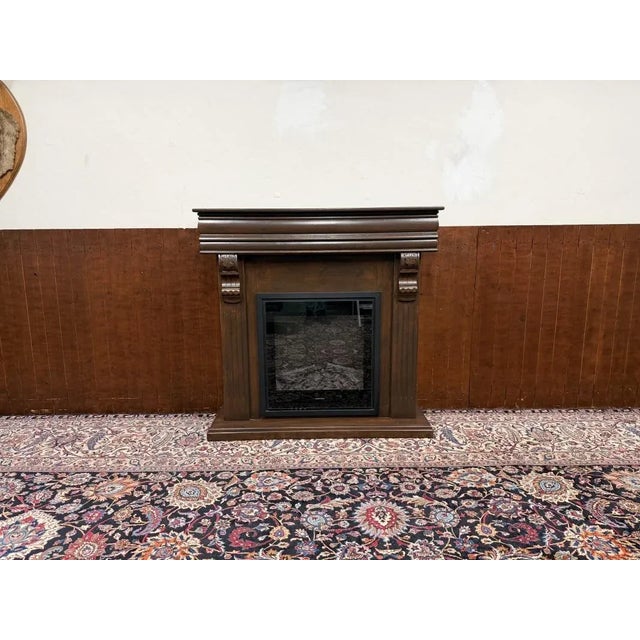 Fireplace is for decorative purposes only.