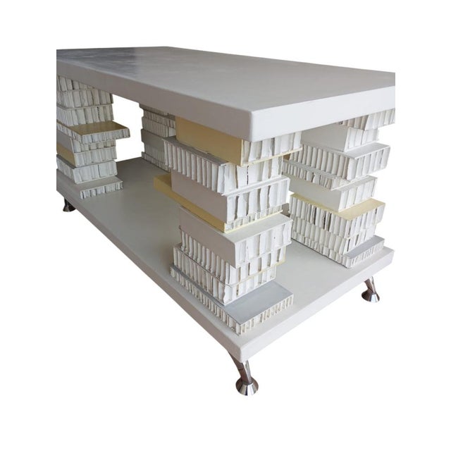 Vintage Italian Sculptural Table, 1970 For Sale - Image 6 of 12