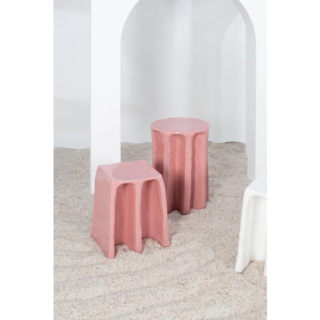 Chouchou Round Green Coffee Table by Pulpo For Sale - Image 13 of 15