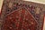 Abadeh Runner 2’4” X 4’10” Red Wool Vintage Tribal Hand-Knotted Rug For Sale In Philadelphia - Image 6 of 9