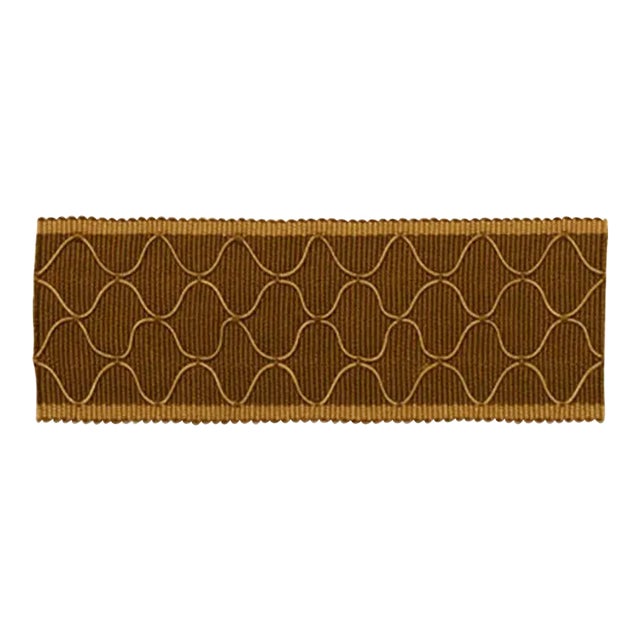 Schumacher Kent Braid in Mocha For Sale