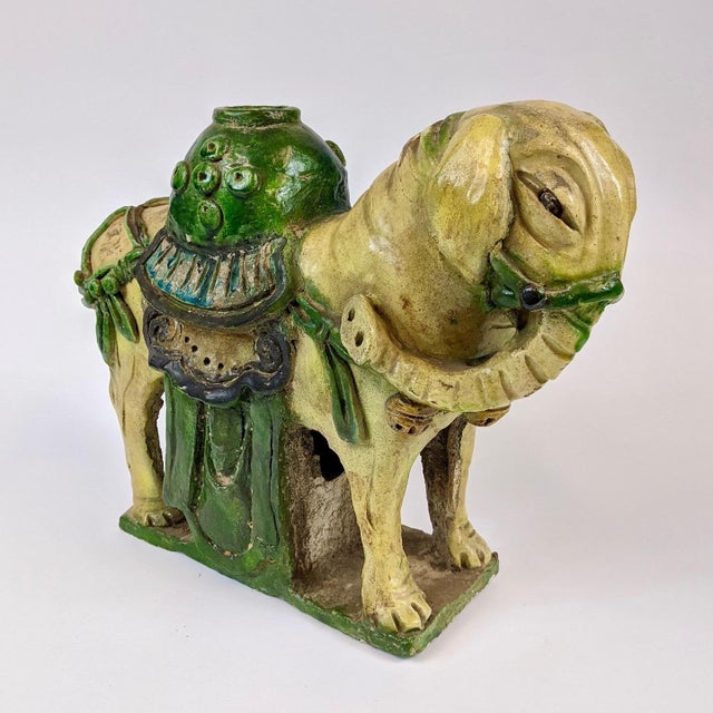 Ceramic 16th Century Ceramic Standing Elephant For Sale - Image 7 of 7
