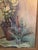 Vintage 1938 Floral Still Life Oil Painting, Signed Ashley, in Gilt Wood Frame For Sale - Image 12 of 16