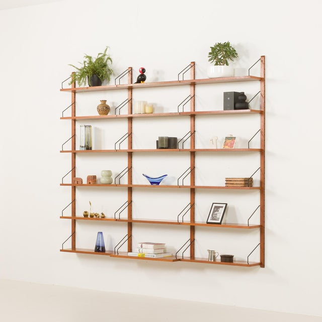 Mid-Century Modern Shelving Unit in Teak by Poul Cadovius for Cado, Denmark, 1960s For Sale - Image 3 of 11