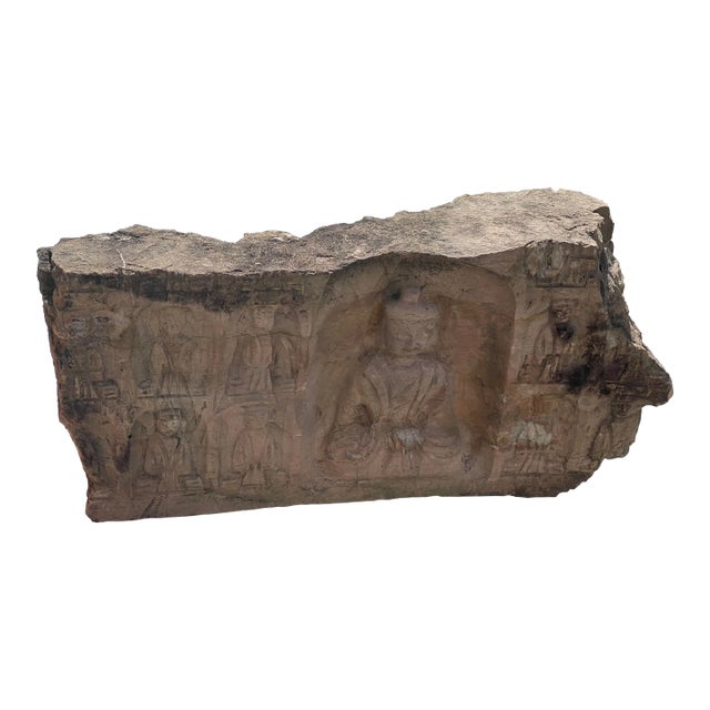 18th Century Stone Carved Chinese Temple Section For Sale