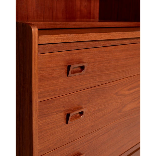 Bornholmereolen Bookcase by Johannes Sorth for Bornholms Møbelfabrik, 1950s For Sale - Image 9 of 13