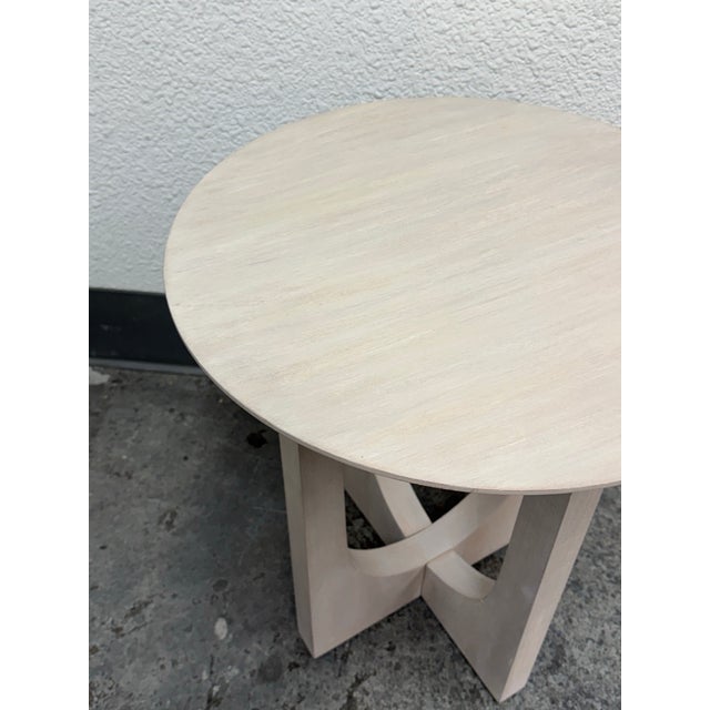 Mac International Wood Side Table For Sale - Image 10 of 12
