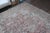 1960s Vintage Persian Handmade Wool Cotton Light Pink Area Rug For Sale In San Francisco - Image 6 of 11