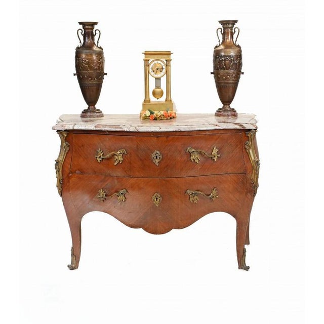 French Louis XV Bombe Commode For Sale - Image 9 of 9