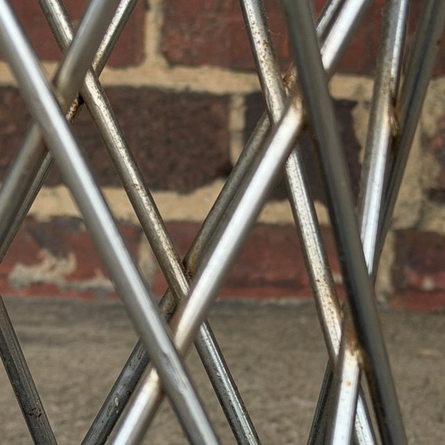 Mid 20th Century Noguchi for Knoll Cyclone Dining Table 36” Top For Sale - Image 5 of 12