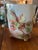 Limoges, France French Antique Limoges Porcelain Vase With Faux Silk Everlasting Arrangement For Sale - Image 4 of 6