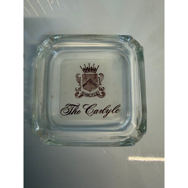 Mid-Century Modern Hotel Advertising Ashtrays, Pair For Sale - Image 3 of 3
