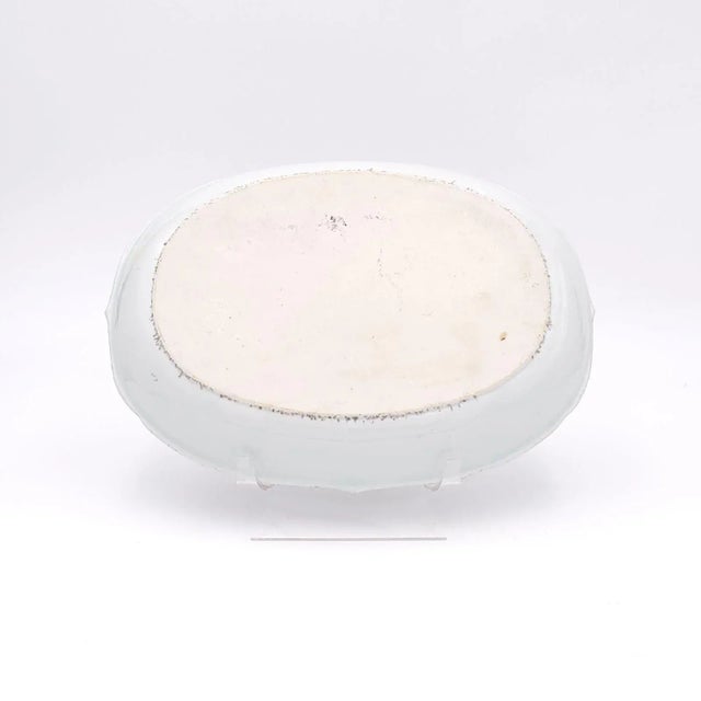 A rare famille rose pink oval platter, Chinese export, circa 1760.