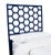 This headboard features classic Rattan design in a geometric pattern. Constructed of solid rattan and hand bound with...
