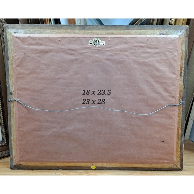 “Jack Russells in a Barn” by f.m. Hollams (1877-1963) For Sale - Image 4 of 7