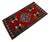 1970s Hand Knotted Turkish Small Rug Decorative Mat for Bathroom - Kitchen and Entryway - 20'' X 39'' For Sale - Image 4 of 14