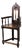 Antique Wooden Armchair For Sale