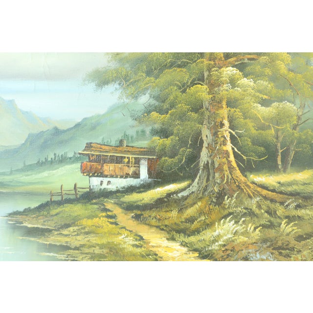 Approx: 30 Years Old Quality Construction Gold Professionally Done Frame Bright & Vibrant Colors Condition: Excellent...