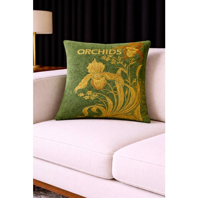 2020s Exquisite Luxury Arts & Crafts Sofa Cushions / Pillows Cover Only For Sale - Image 5 of 5