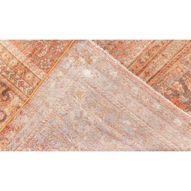 Beige Exquisite Antique Persian Sultanabad Rug For Sale - Image 8 of 9