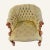 1980s Italian Hollywood Regency Armchair With Tassel Style Legs and Arms For Sale - Image 6 of 7