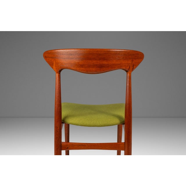 Rare Danish Mid-Century Modern Side / Desk Chair in Teak Attributed to Knud Færch for Slagelse Møbelvaerk, Denmark, C. 1960s For Sale - Image 11 of 18