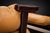 “Jangada” Lounge Chair with Ottoman in Hardwood & Leather, Jean Gillon, 1970s – Lot 213 For Sale - Image 9 of 16