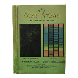 "Star Atlas" 1901 Klein, Dr. Hermann J. [Text By]
