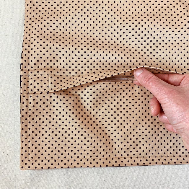 Designer Vicki Payne Free Spirit Navy Blue & Taupe Brown Zebra Animal Print Pillow Covers- 3 Pieces For Sale - Image 4 of 7