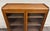 Antique Victorian or Arts and Crafts Style Golden Oak Display Cabinet Bookcase For Sale - Image 11 of 16