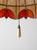 Vintage Tiffany Style Stained Glass Hanging Pendant Light For Sale - Image 4 of 18