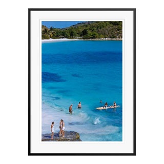 Toni Frissell 'Rafting at the Mill Reef' Archival Pigment Print Framed in Black For Sale