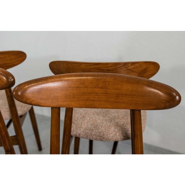 Vintage Dining Chairs by ZFM, Poland, 1960s, Set of 4 For Sale - Image 11 of 18