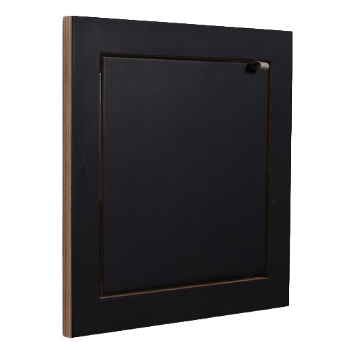 Fläpps Vanity Mirror in Black For Sale