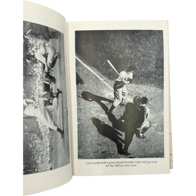 Paper Lucky to Be a Yankee Joe DiMaggio Book 1947 Hardcover Baseball Autobiography For Sale - Image 7 of 12