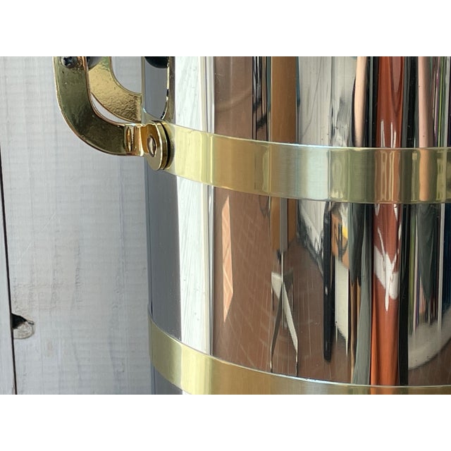 Kraftware Mid-Century Modern Kraftware n.y.c. Ice Bucket For Sale - Image 4 of 12