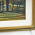 Ferrara Castle, Oil on Panel Signed G. Poli