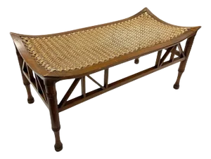 Rare Liberty & Co. Circa 1900s Long-Form Thebes Stool.
