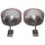 Vintage Acrylic Glass & Aluminium Wall Lights from Stilux Milano, 1960s, Set of 2 For Sale