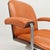 MIM Executive Chair with Wheels in Cognac Leather and Wood, 1970s For Sale - Image 11 of 18
