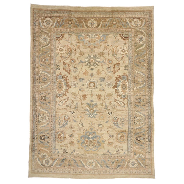 Persian Sultanabad Rug - 13'00 X 18'00 For Sale - Image 9 of 9