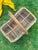 Vintage French Willow Wine Bottle Carrier Basket For Sale - Image 12 of 12