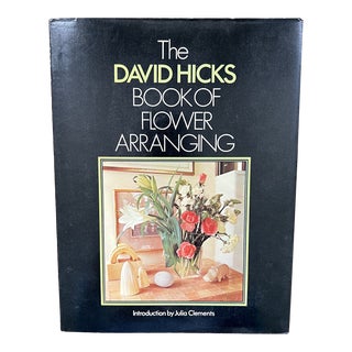 David Hicks 1976 Book of Flower Arranging For Sale