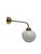 Art Deco Wall Lamp in Metal, Poland, 1950s, in Very Good conditions. Designed 1950 to 1959 Up to 250V (Europe/UK...