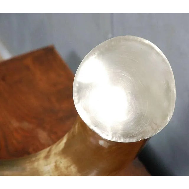 Bold, impressive this decorative object is an interesting piece made for the English market, circa 1977, signed "J Antony...