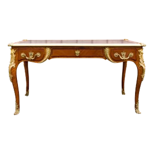 Louis XVI Style Tulipwood Bureau Plat