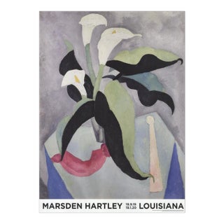 2019 Marsden Hartley 'Still Life No. 9' Contemporary Neutral,Blue Offset Lithograph For Sale